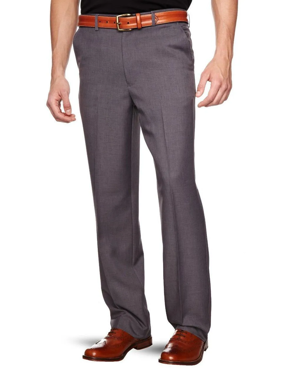 Men's Grey Flex Waist Pants