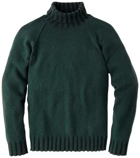 Green Turtleneck Sweater Manufactum