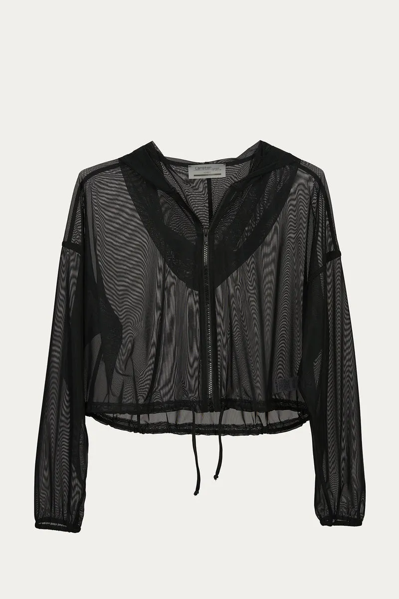 Mesh Zipper Jacket