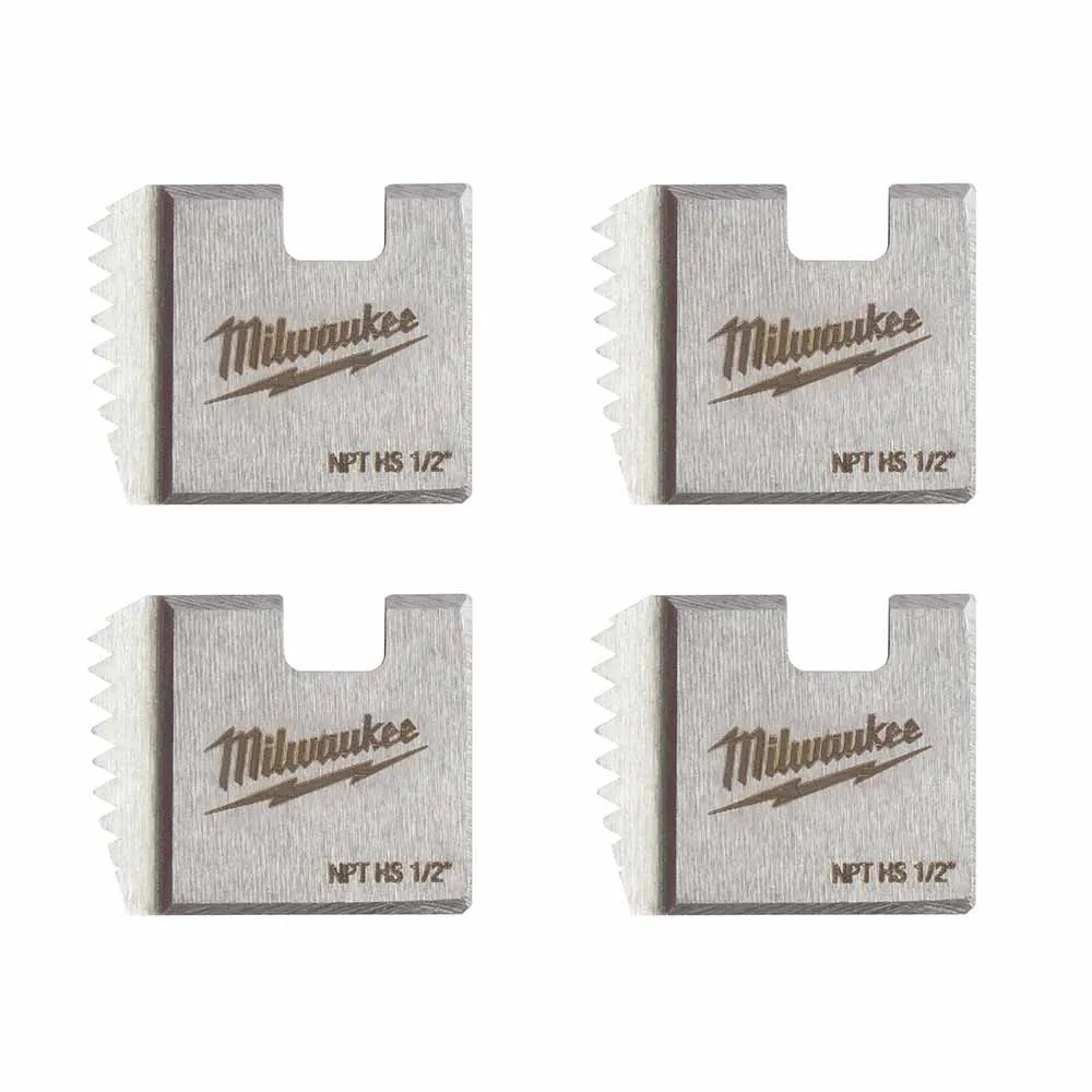 Milwaukee 48-36-1107 1/2" High Speed NPT Portable Pipe Threading Dies