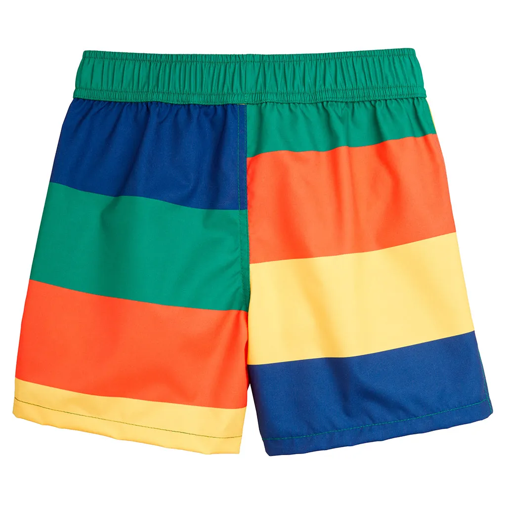 Mini Rodini Multicolour Stripes Child Swim Shorts