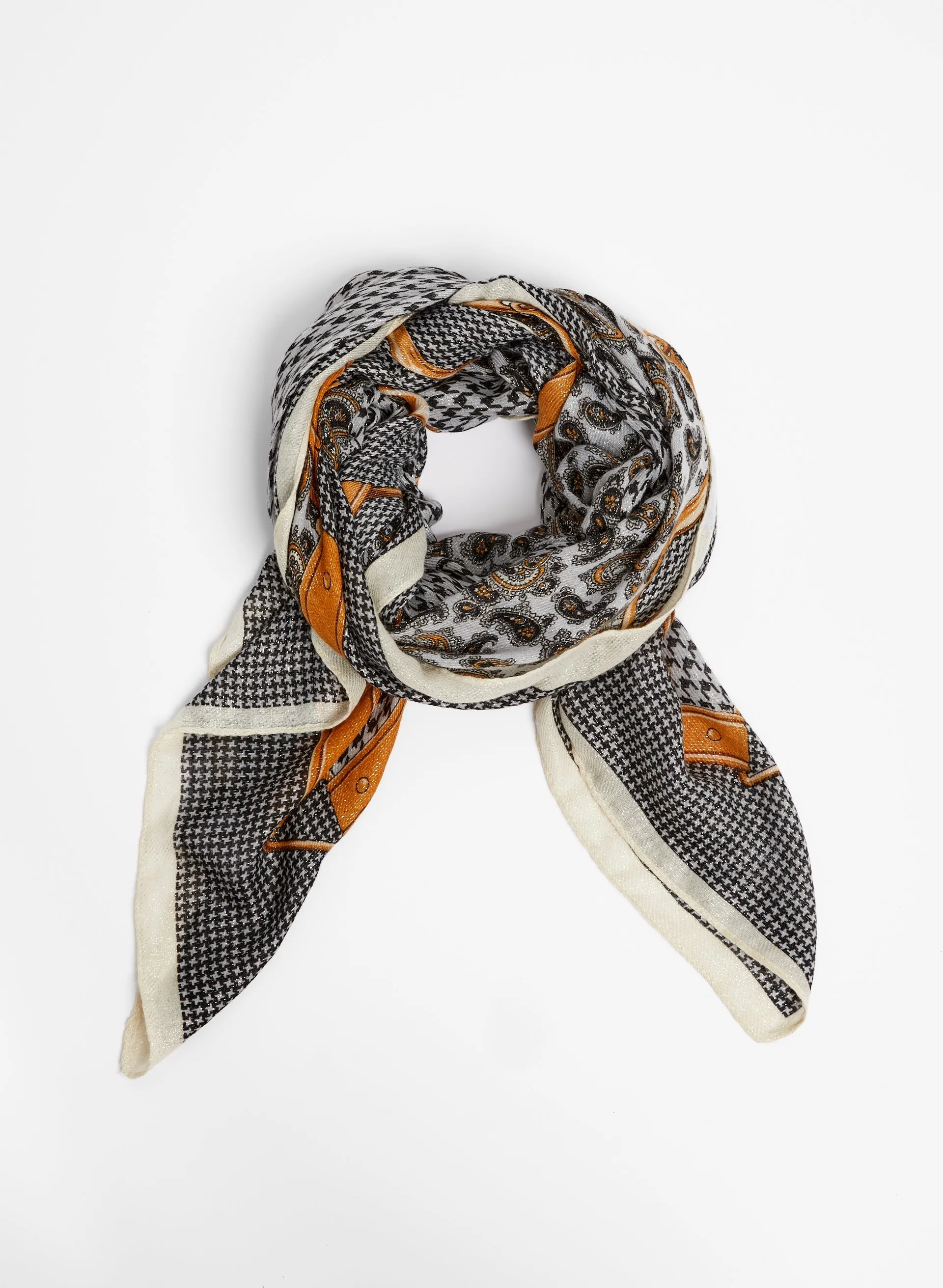 Mixed Media Lightweight Scarf - Shop Now