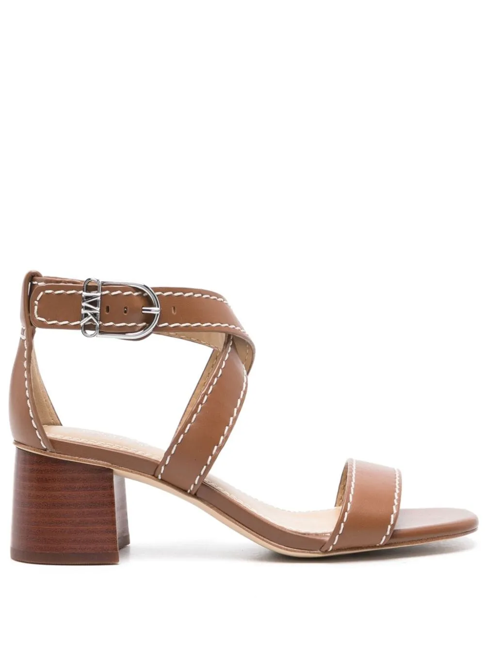 MMK Brown Leather Sandals