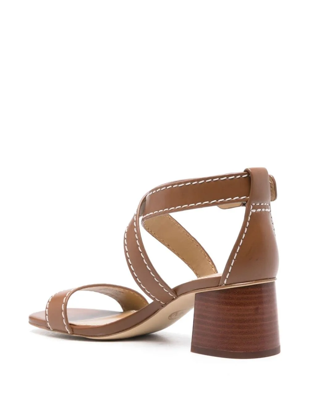 MMK Brown Leather Sandals