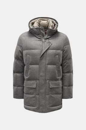 MONTECORE grey mottled short coat