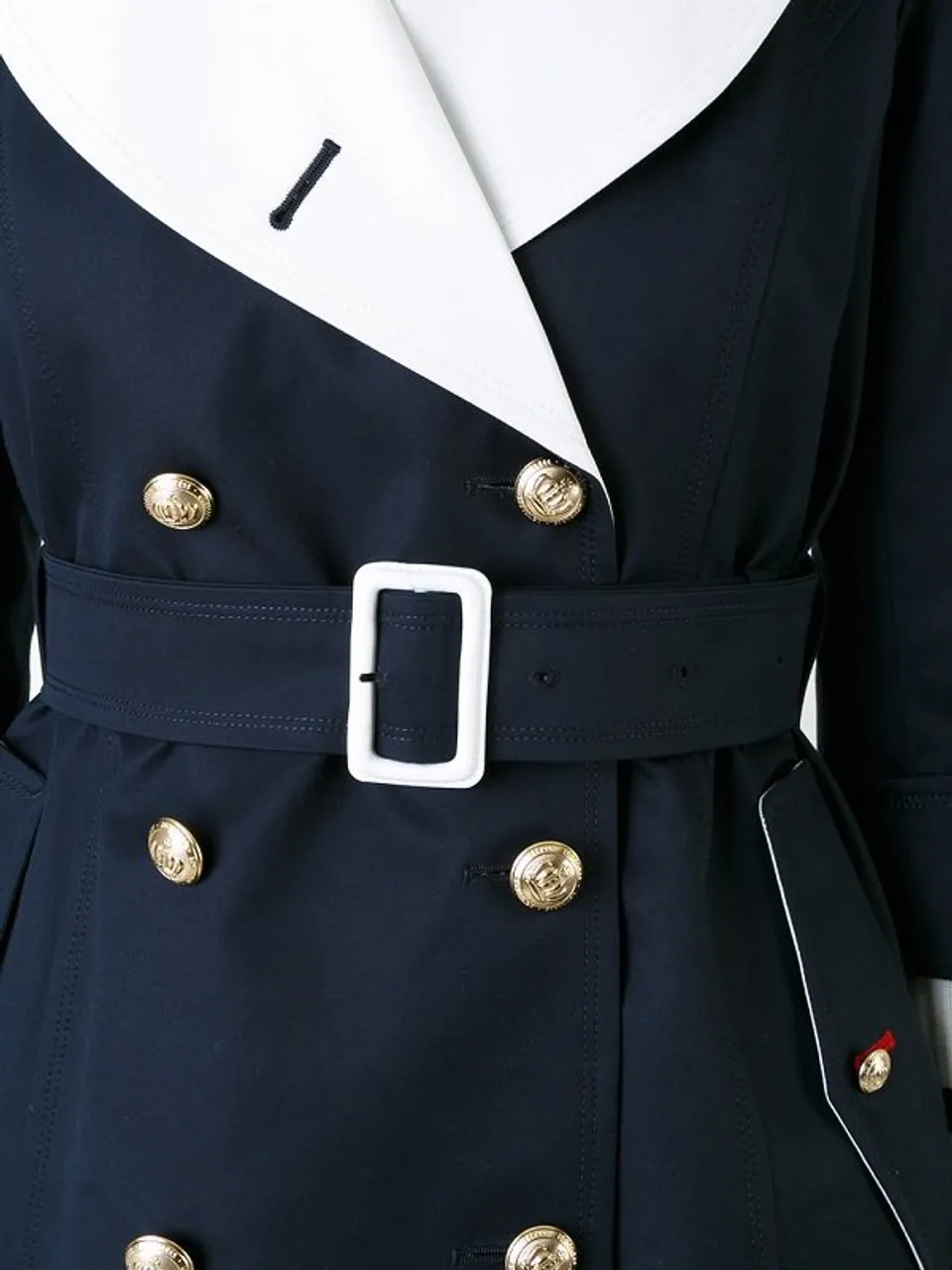 Navy Blue Women's Trench Coat