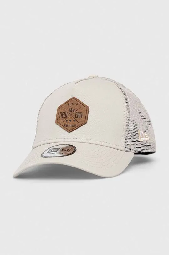 Beige New Era Baseball Cap