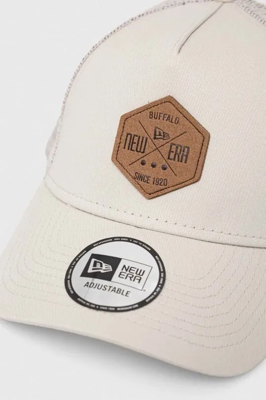 Beige New Era Baseball Cap