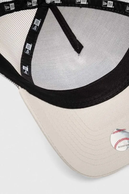 Beige New Era Baseball Cap