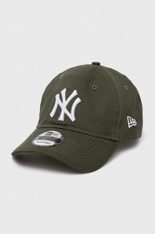 New Era Cotton Baseball Cap New York Yankees Green Color