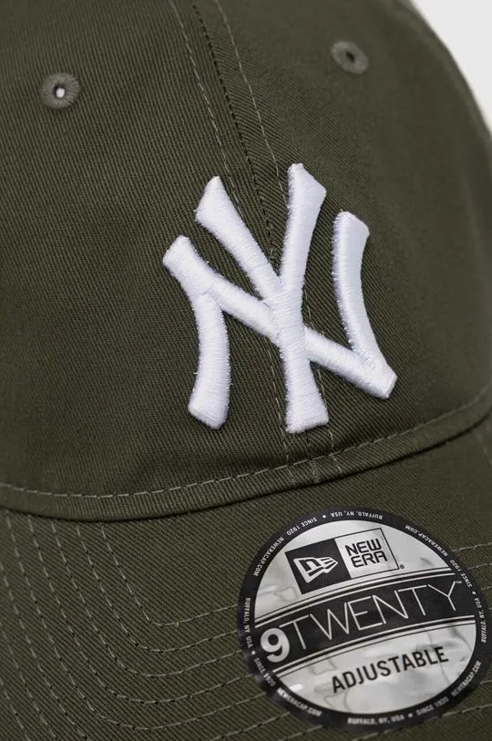 New Era Cotton Baseball Cap New York Yankees Green Color