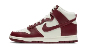 Nike Dunk High Sail Team Red - shop now.