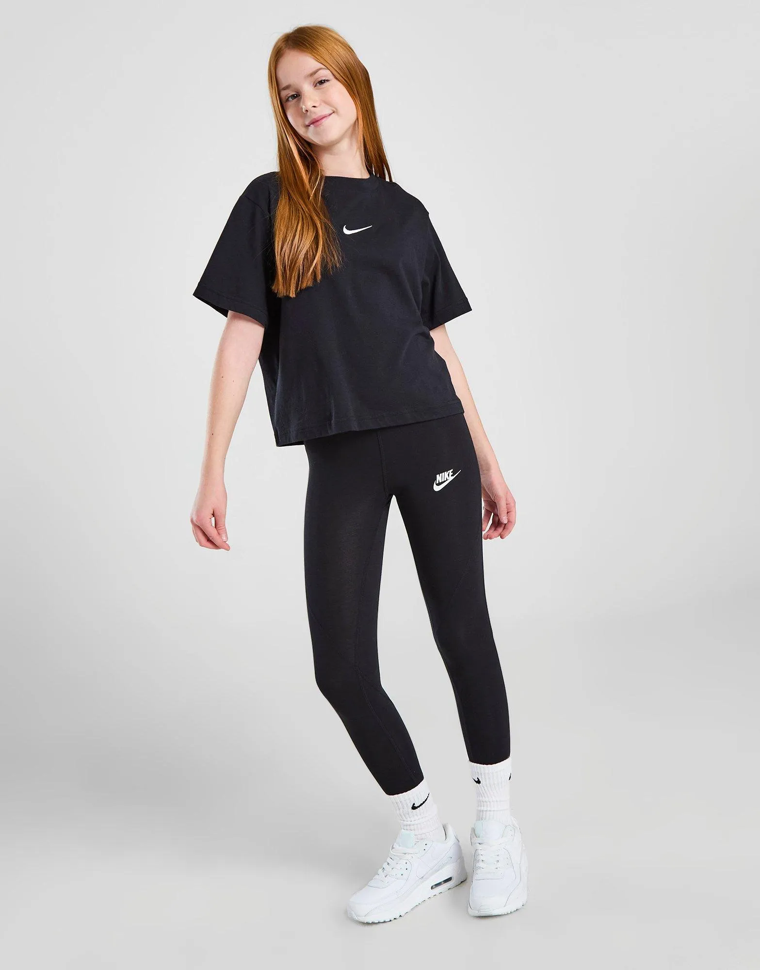 Nike Girls' Black Sports Leggings Junior - JD Sports