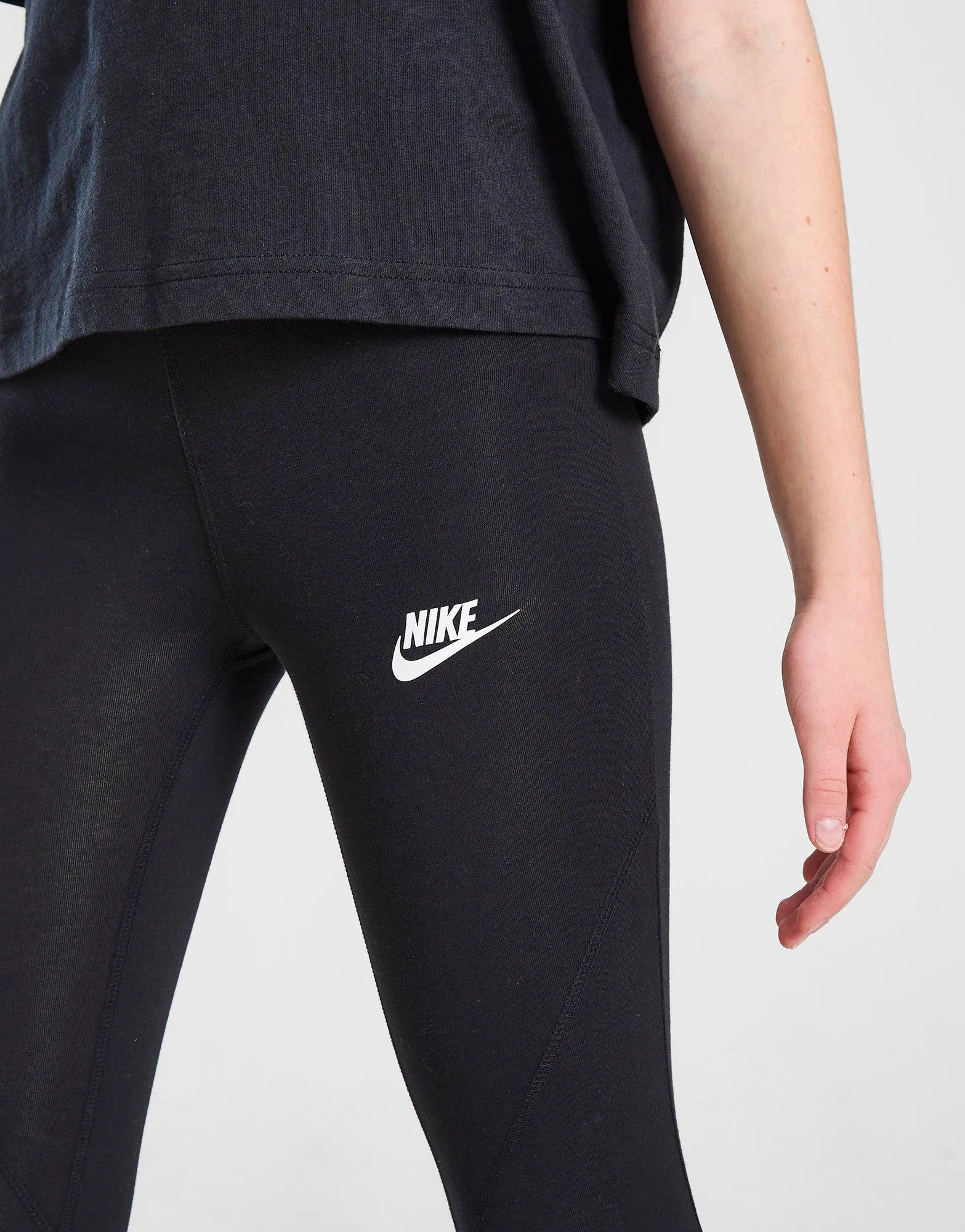 Nike Girls' Black Sports Leggings Junior - JD Sports