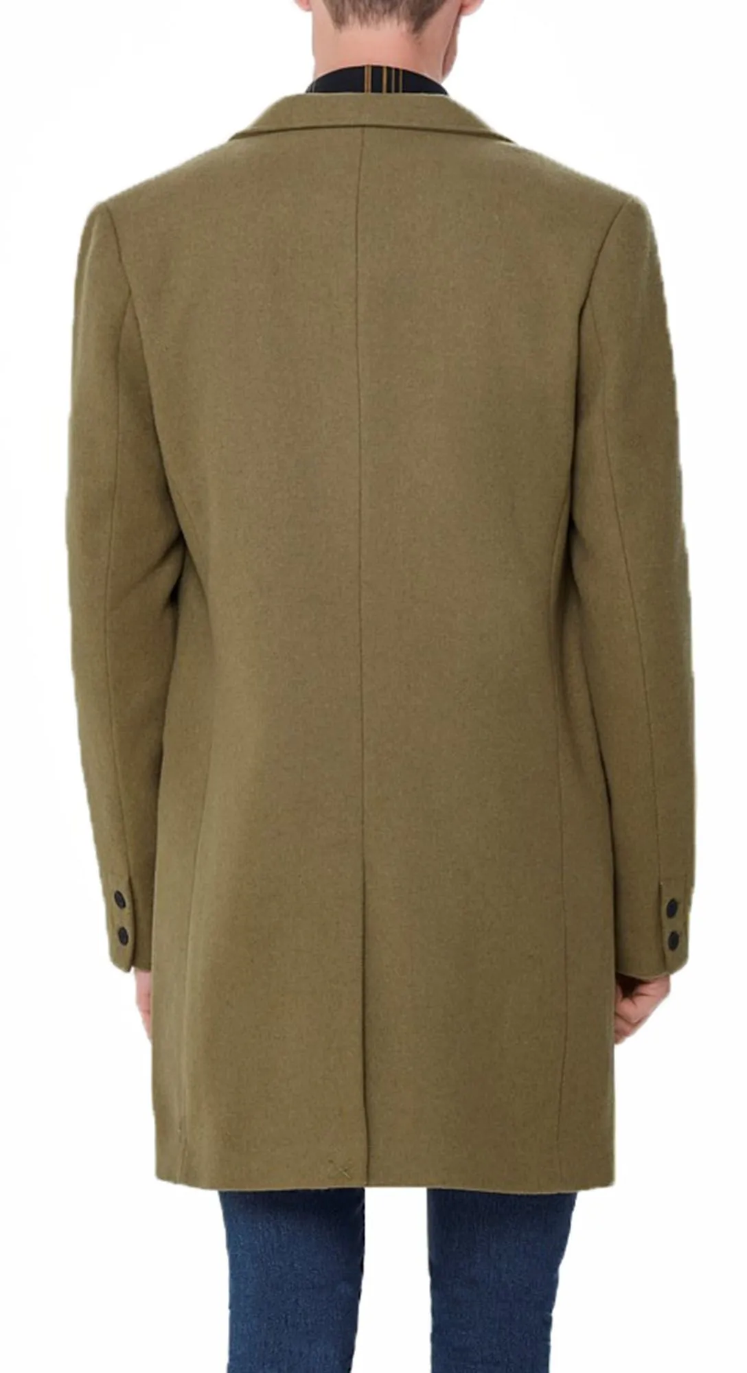 Only & Sons Julian Lead Gray Wool Coat