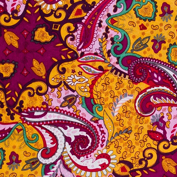 Paisley Lemon Berry Wild Rag: Explore this Vibrant Accessory