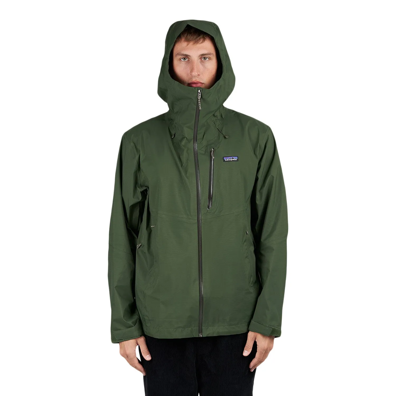 Patagonia Green Granite Crest Rain Jacket