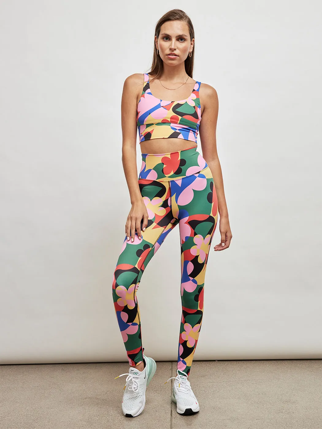 Piper Legging - Preppy Geo Floral