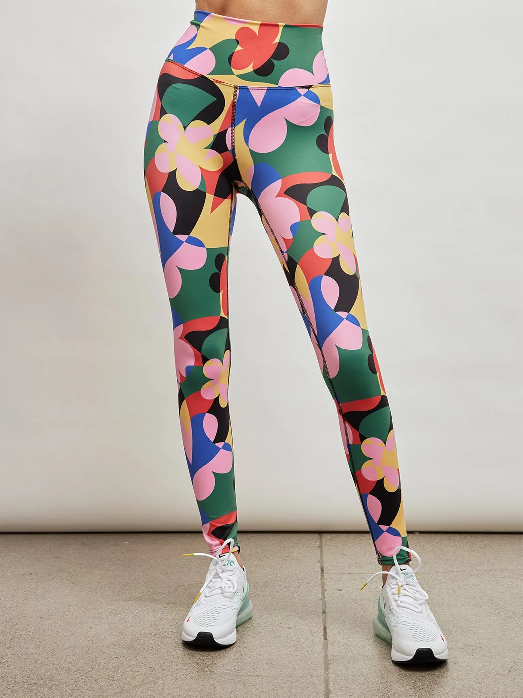 Piper Legging - Preppy Geo Floral