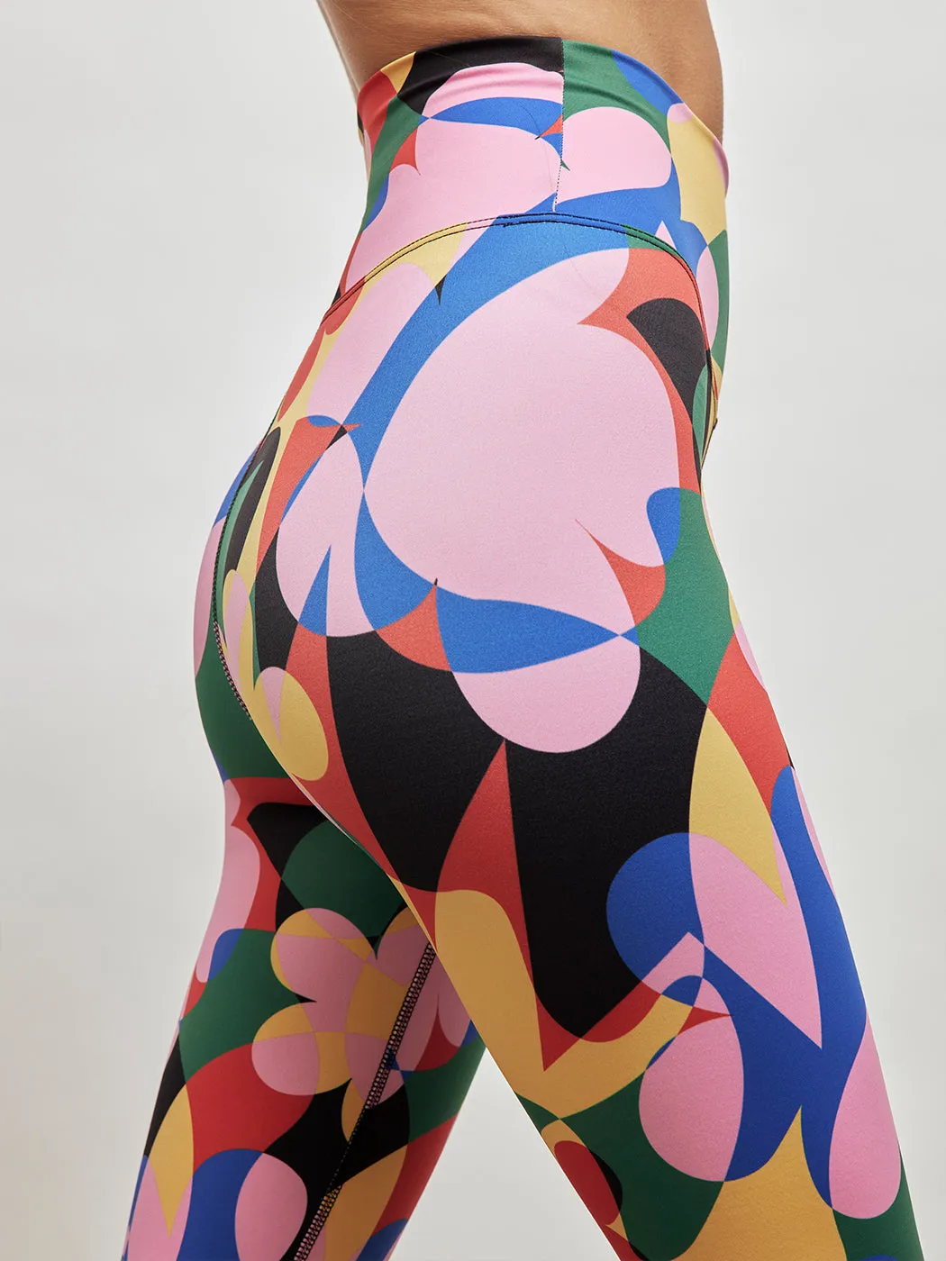 Piper Legging - Preppy Geo Floral