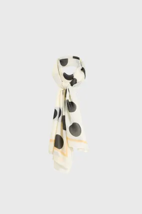 Printed Dot Scarf