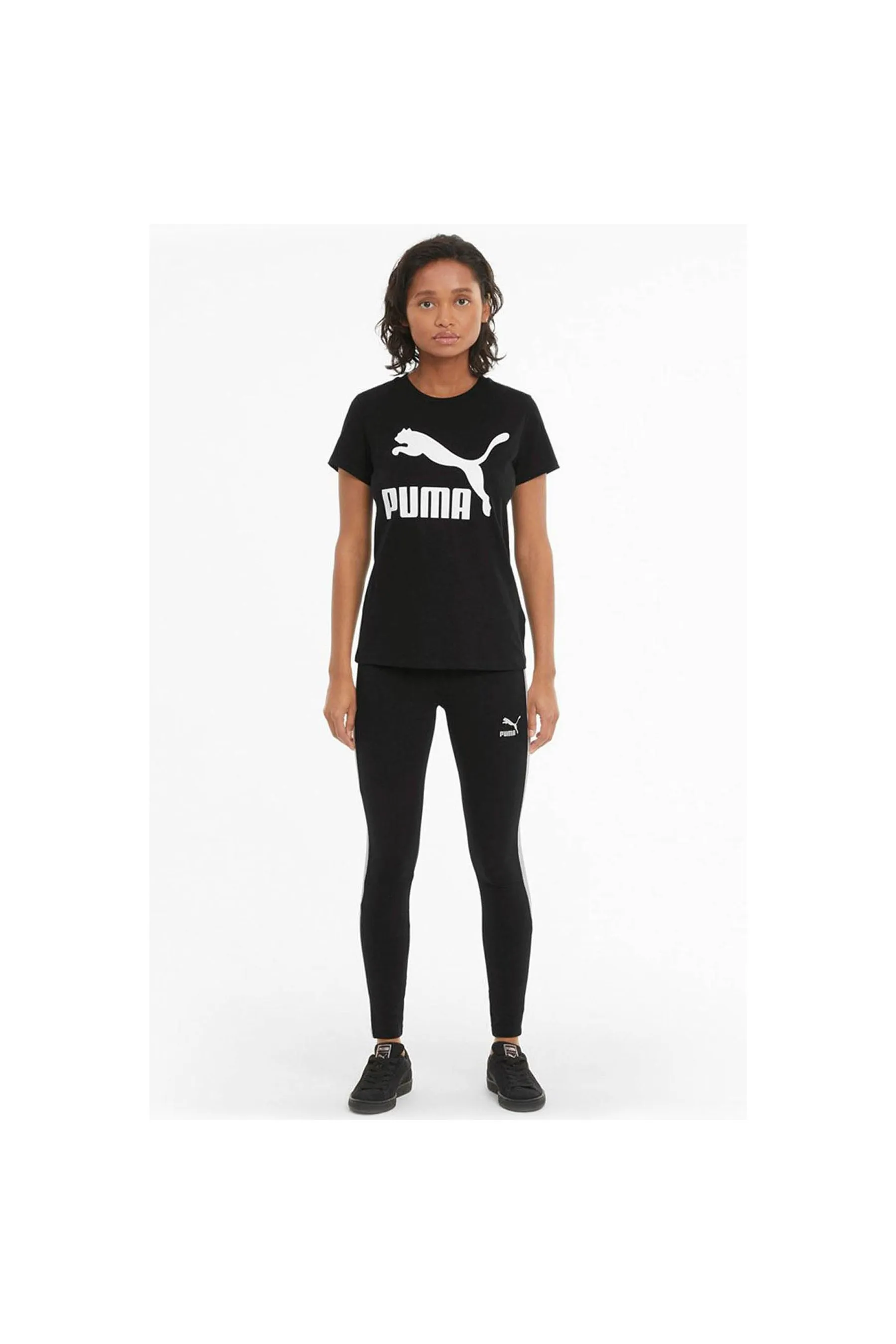 PUMA Black Women's Iconic T7 Leggings