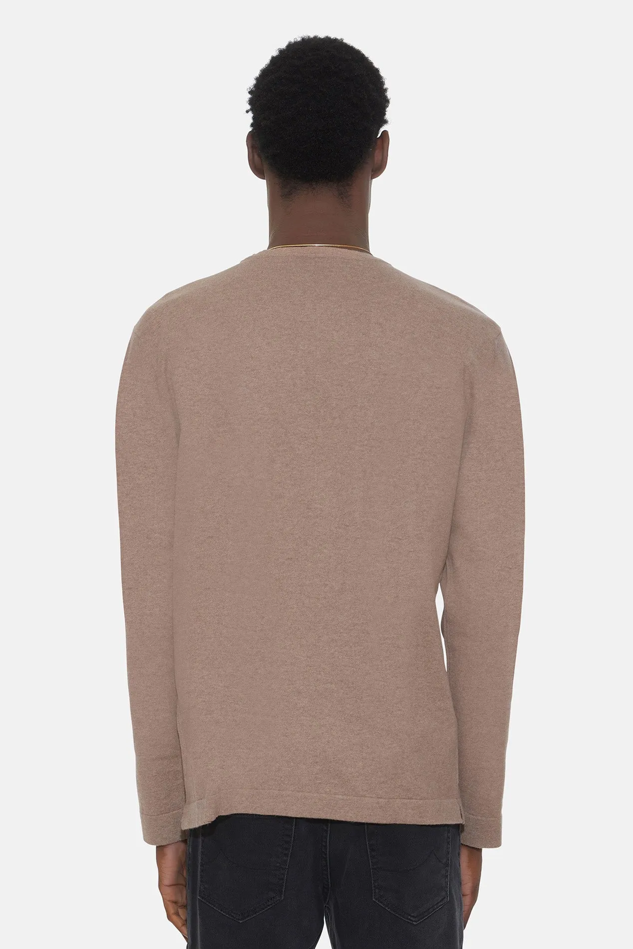 Reade Light Weight Crewneck Walnut