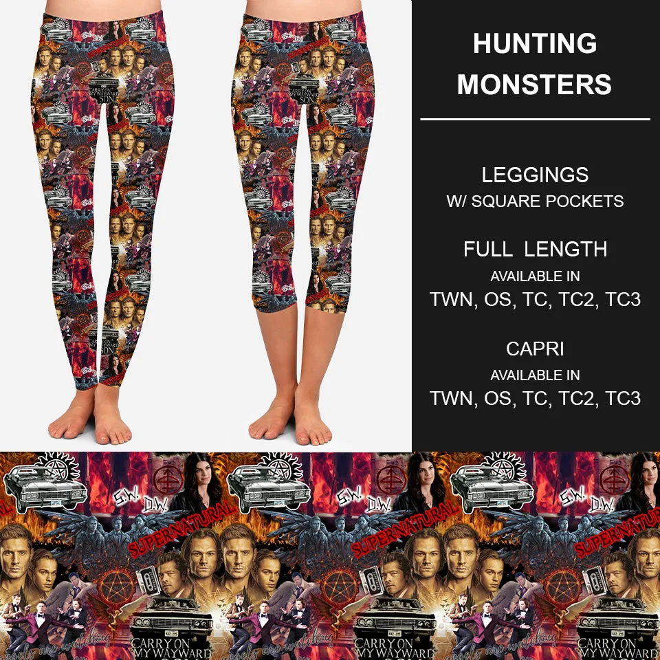 Ready-to-Ship Monster Hunt Leggings with Pockets