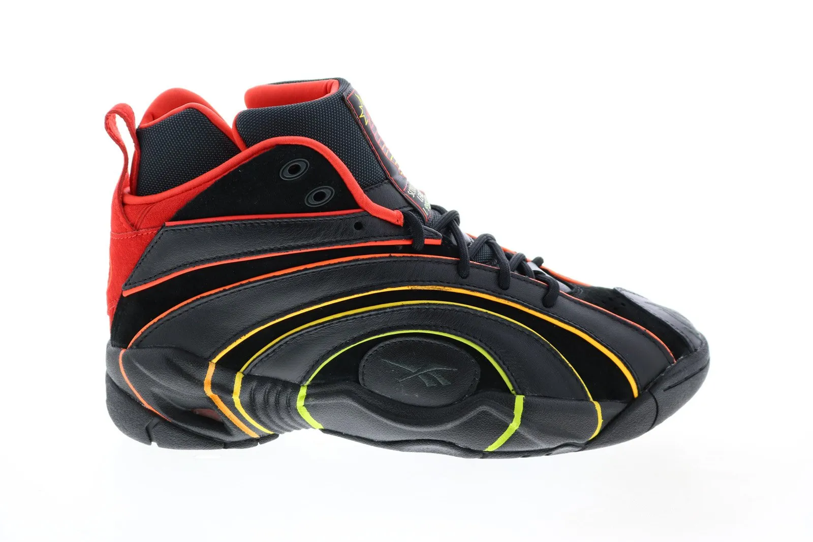 Reebok Shaqnosis Hot Ones Mens Black Collaboration Sneakers Shoes