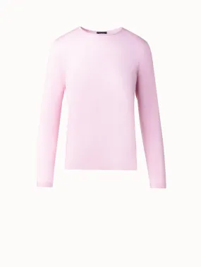 Cashmere Silk Knit Sweater - Shop Now