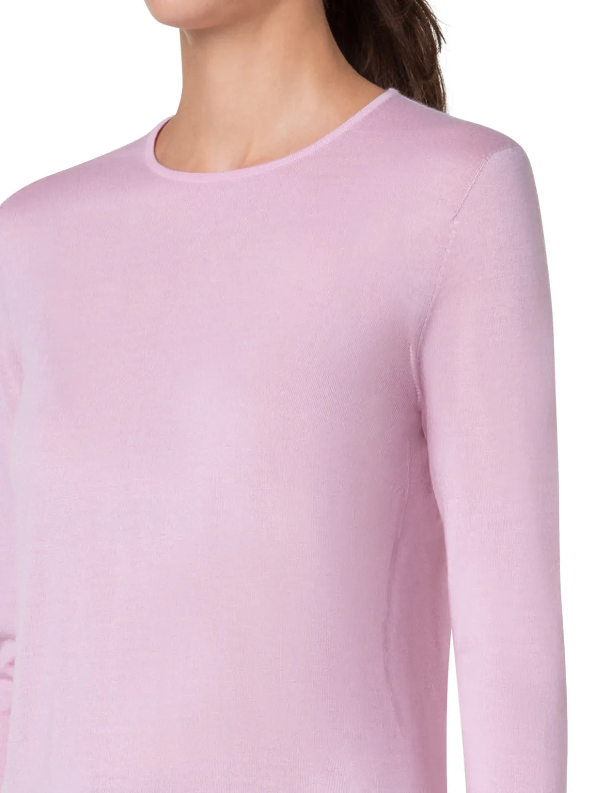 Cashmere Silk Knit Sweater - Shop Now