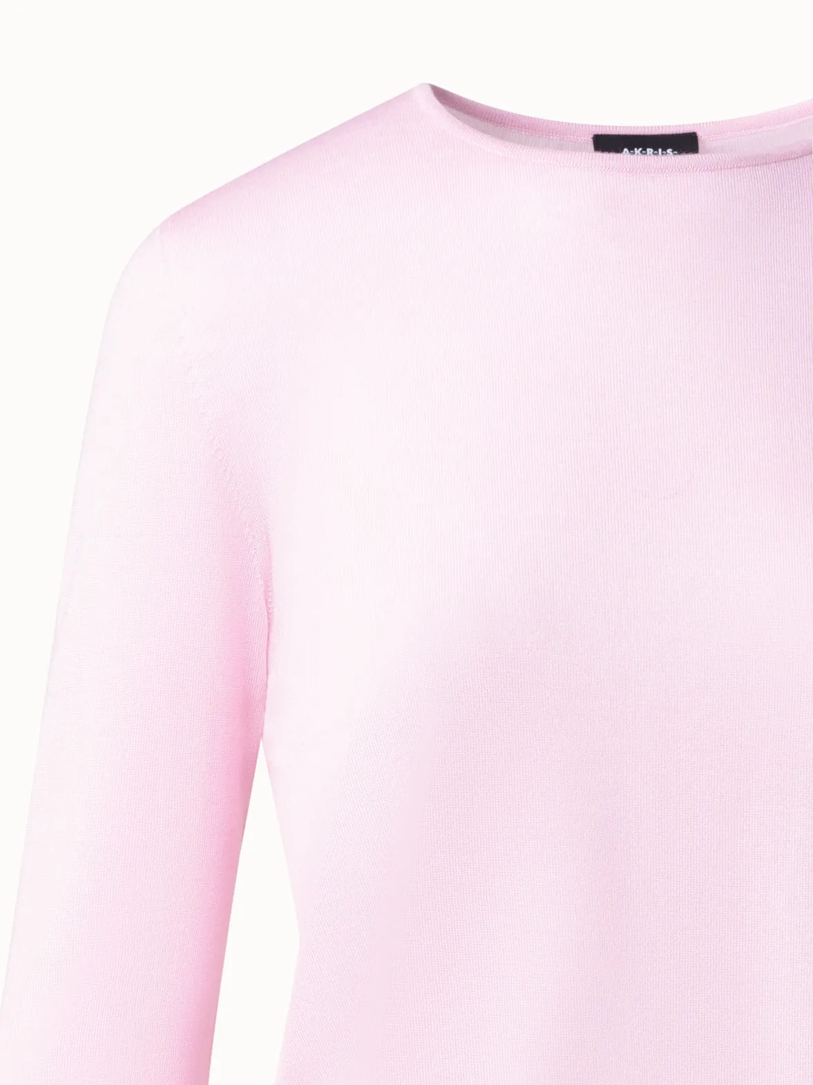 Cashmere Silk Knit Sweater - Shop Now