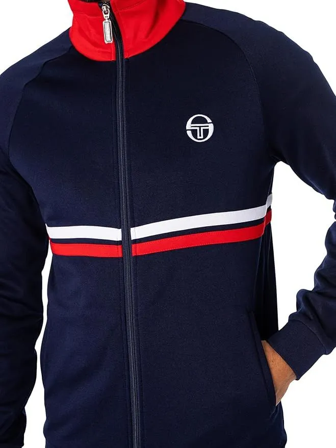 Maritime Blue/A Dallas Track Jacket by Sergio Tacchini