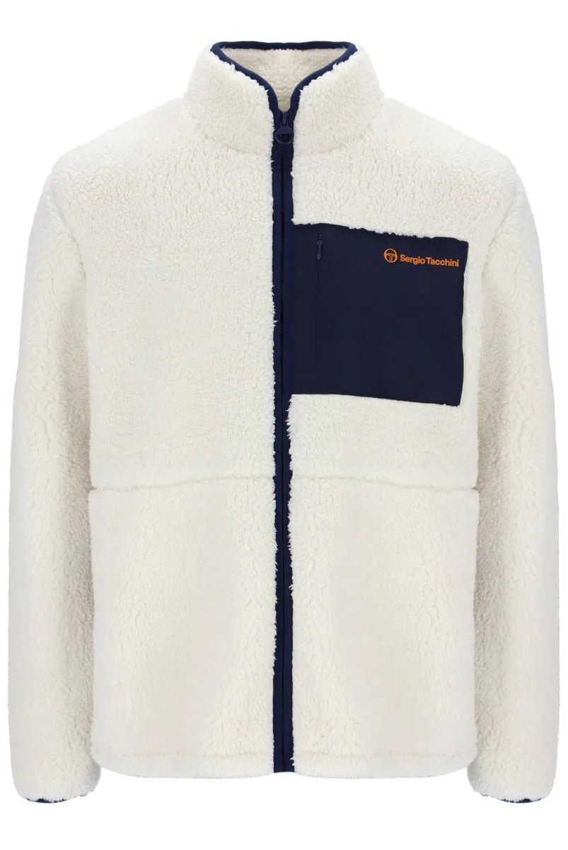 Sergio Tacchini Gardenia Maritime Whitman Borg Fleece Jacket