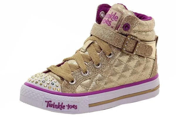 Skechers Sweetheart Sole Twinkle Toes S Lights Shuffles Sneakers Shoes for Girls