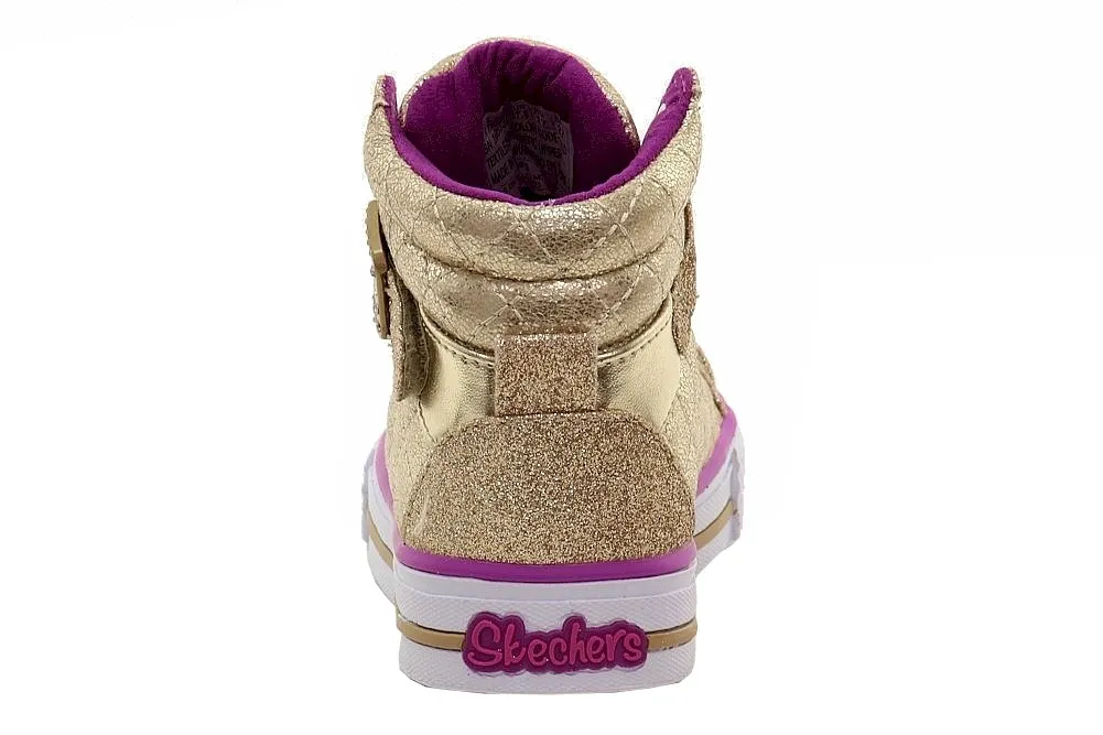 Skechers Sweetheart Sole Twinkle Toes S Lights Shuffles Sneakers Shoes for Girls