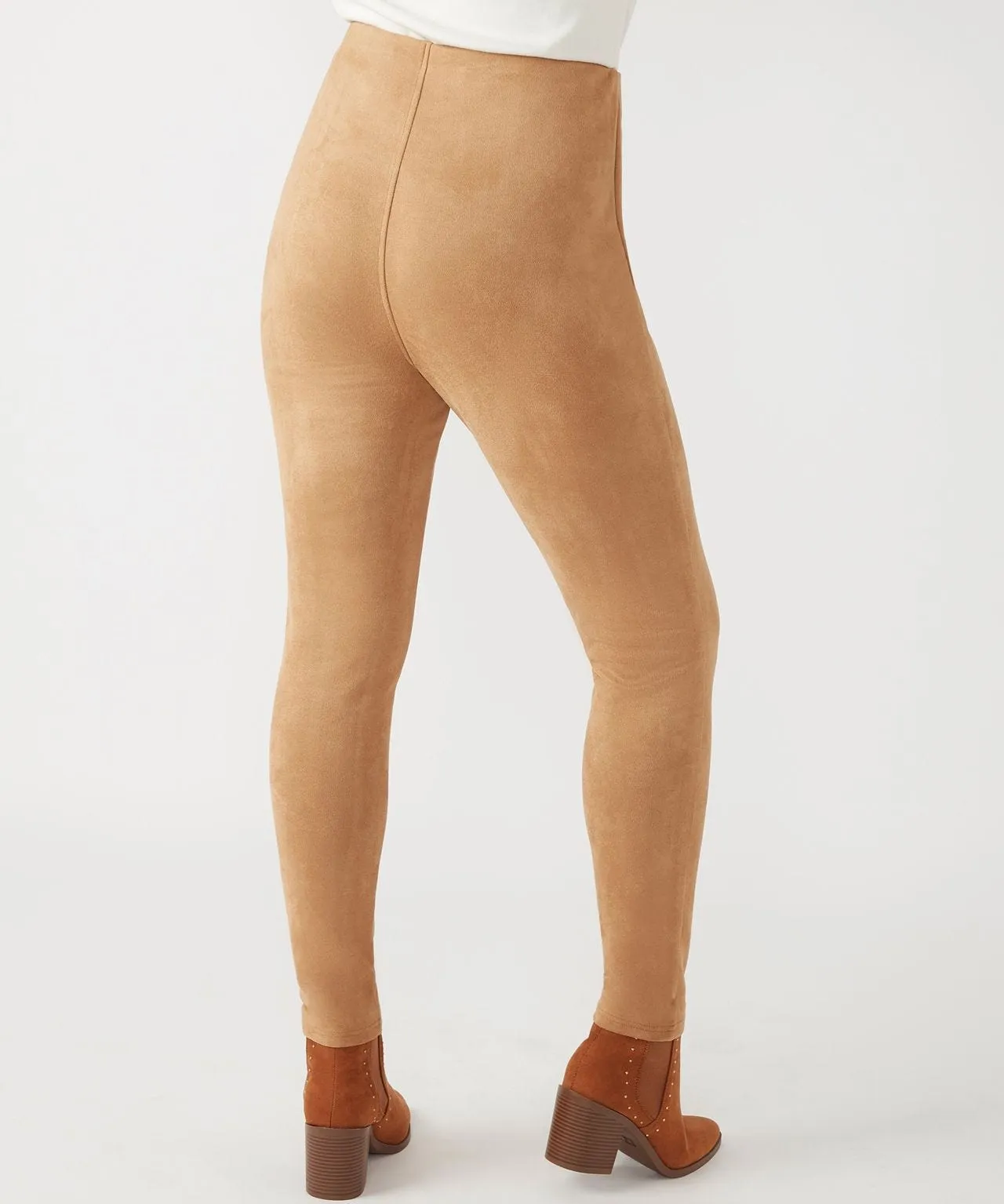 Slimming Suede Leggings