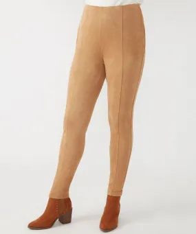 Slimming Suede Leggings