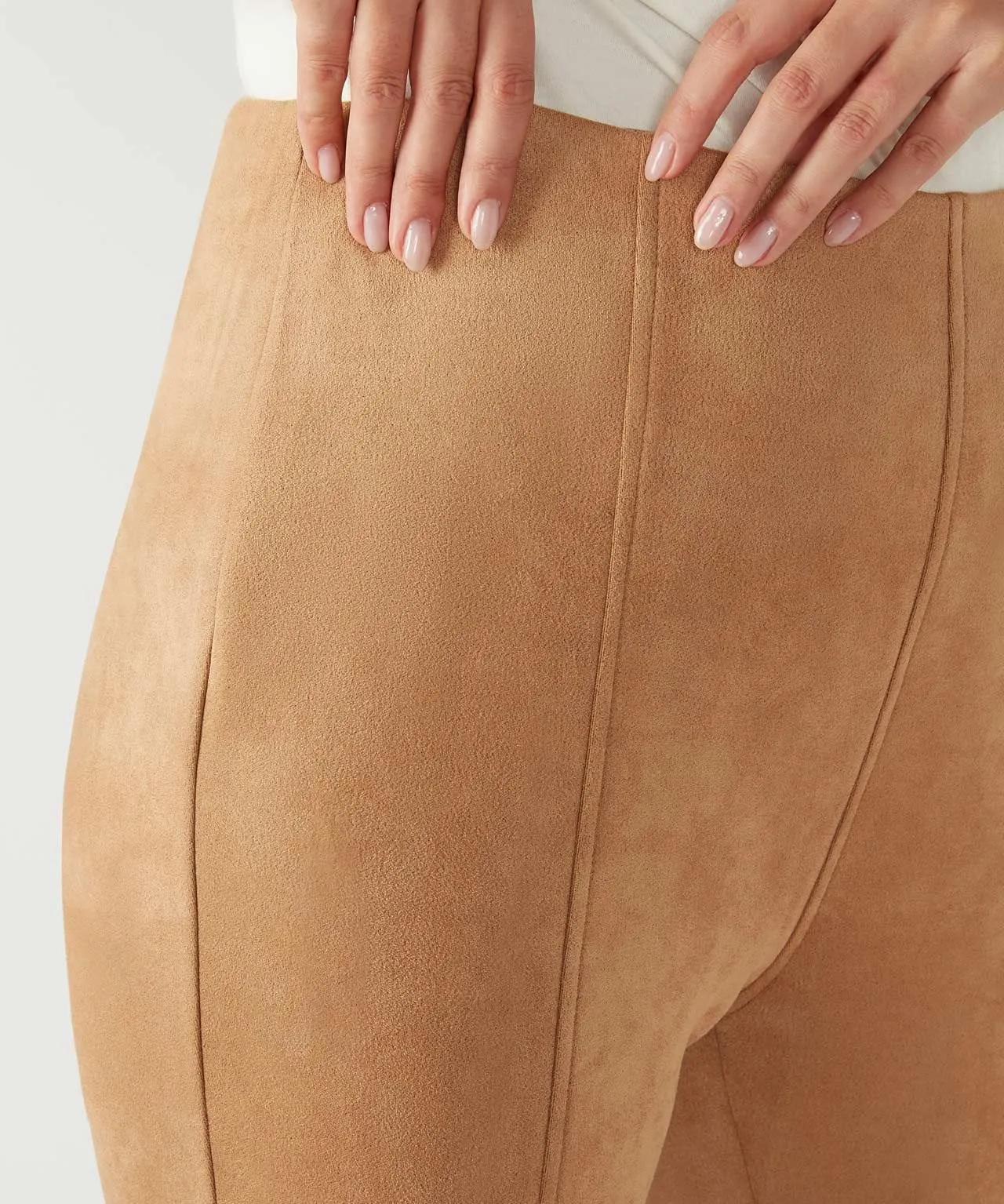 Slimming Suede Leggings