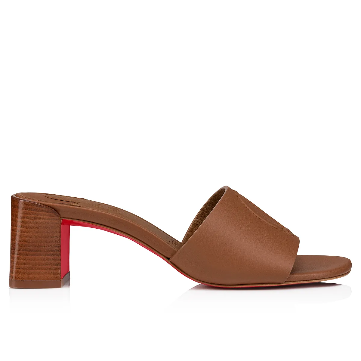 So CL Women's Calf Leather Cuoio Mule Sandals