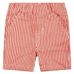 Stella McCartney Baby Red And White Striped Shorts