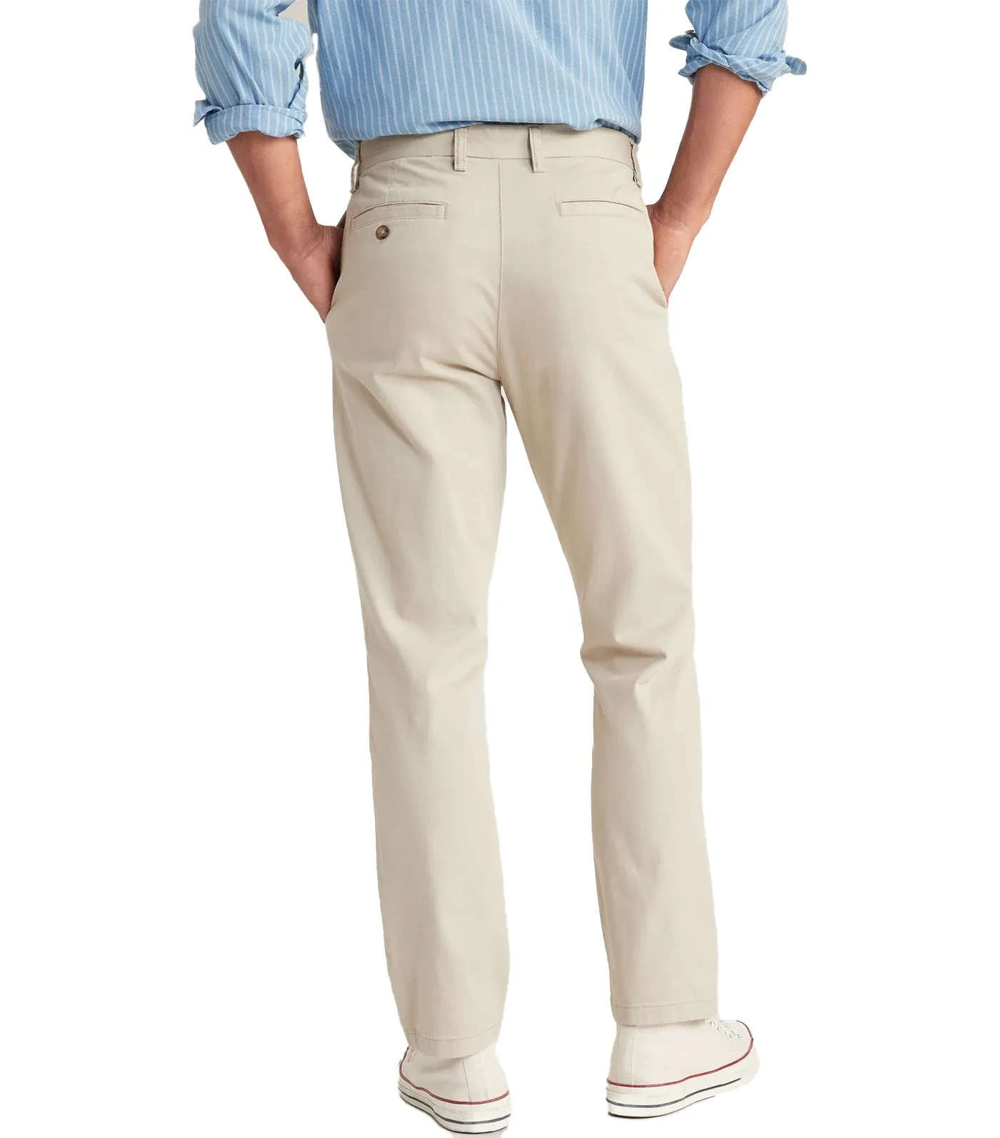 Men's Chino Pants with Flex Rotation Technology - Stone Washed