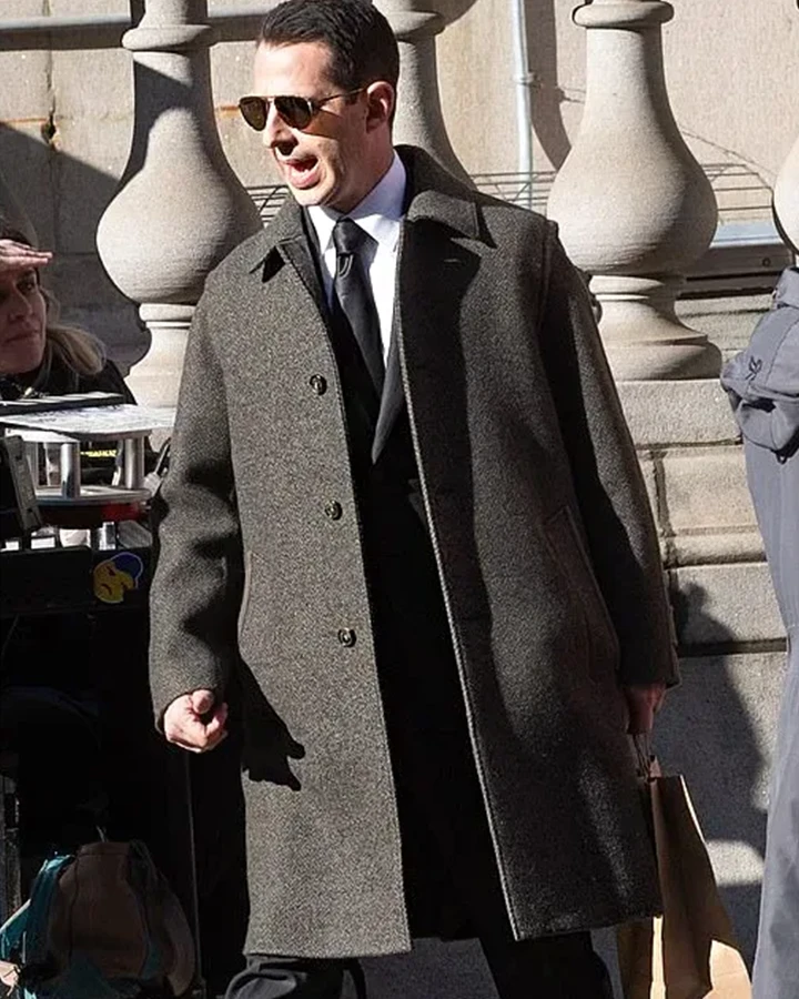 Succession Season 4 Kendall Roy Gray Coat