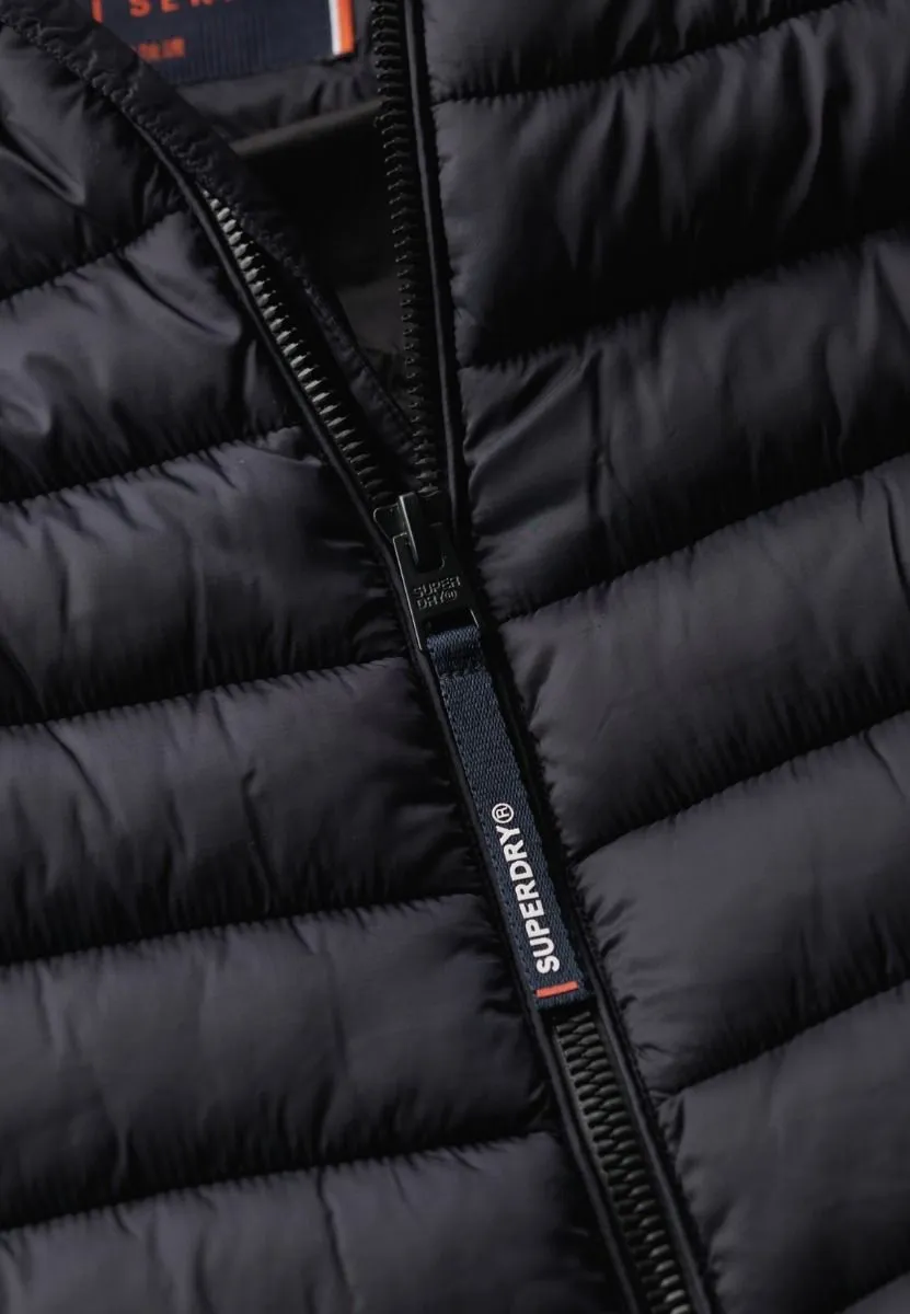 Superdry Eclipse Navy Hooded Fuji Sport Padded Jacket