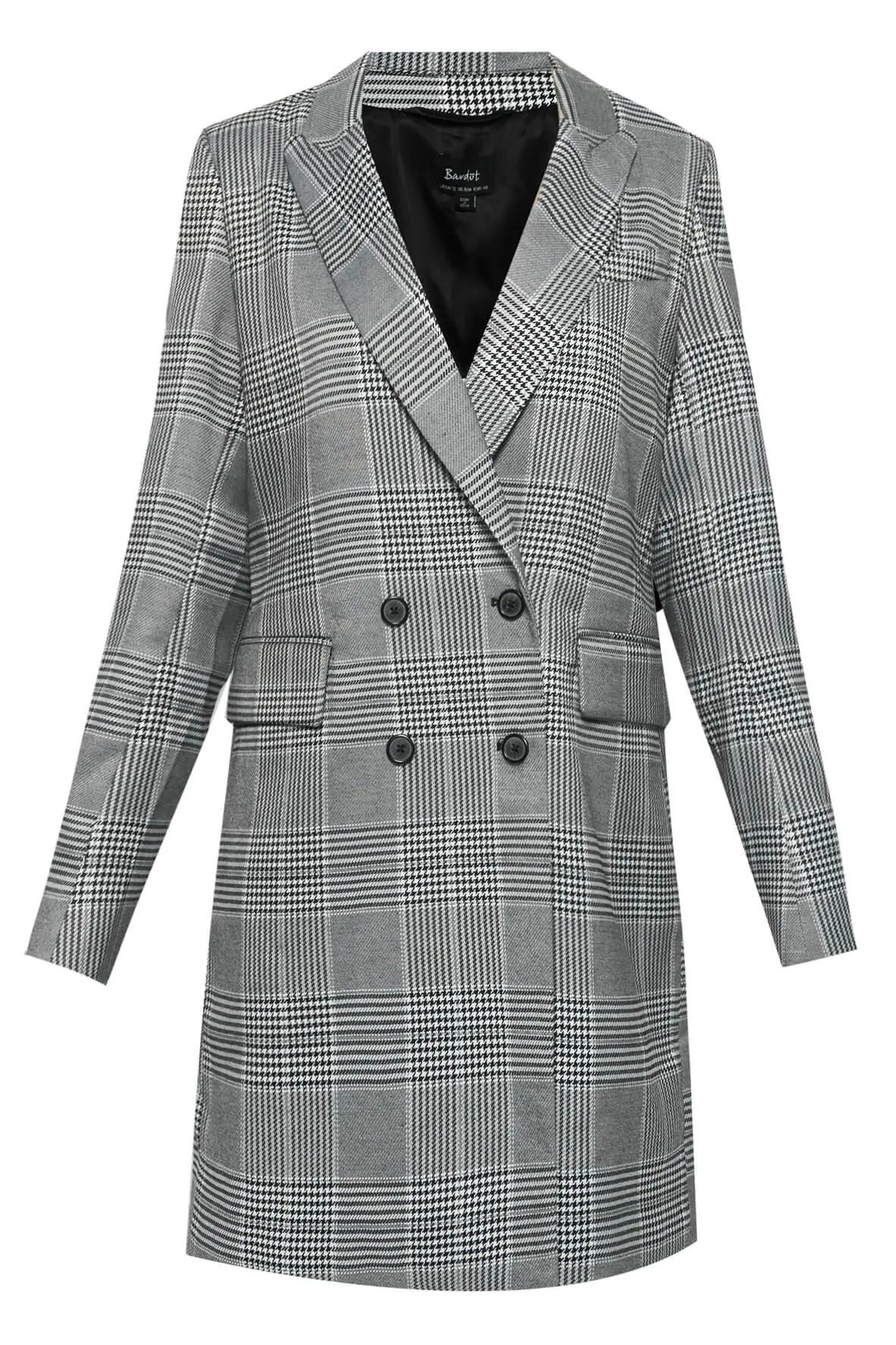 Tailored Checkered Jacket