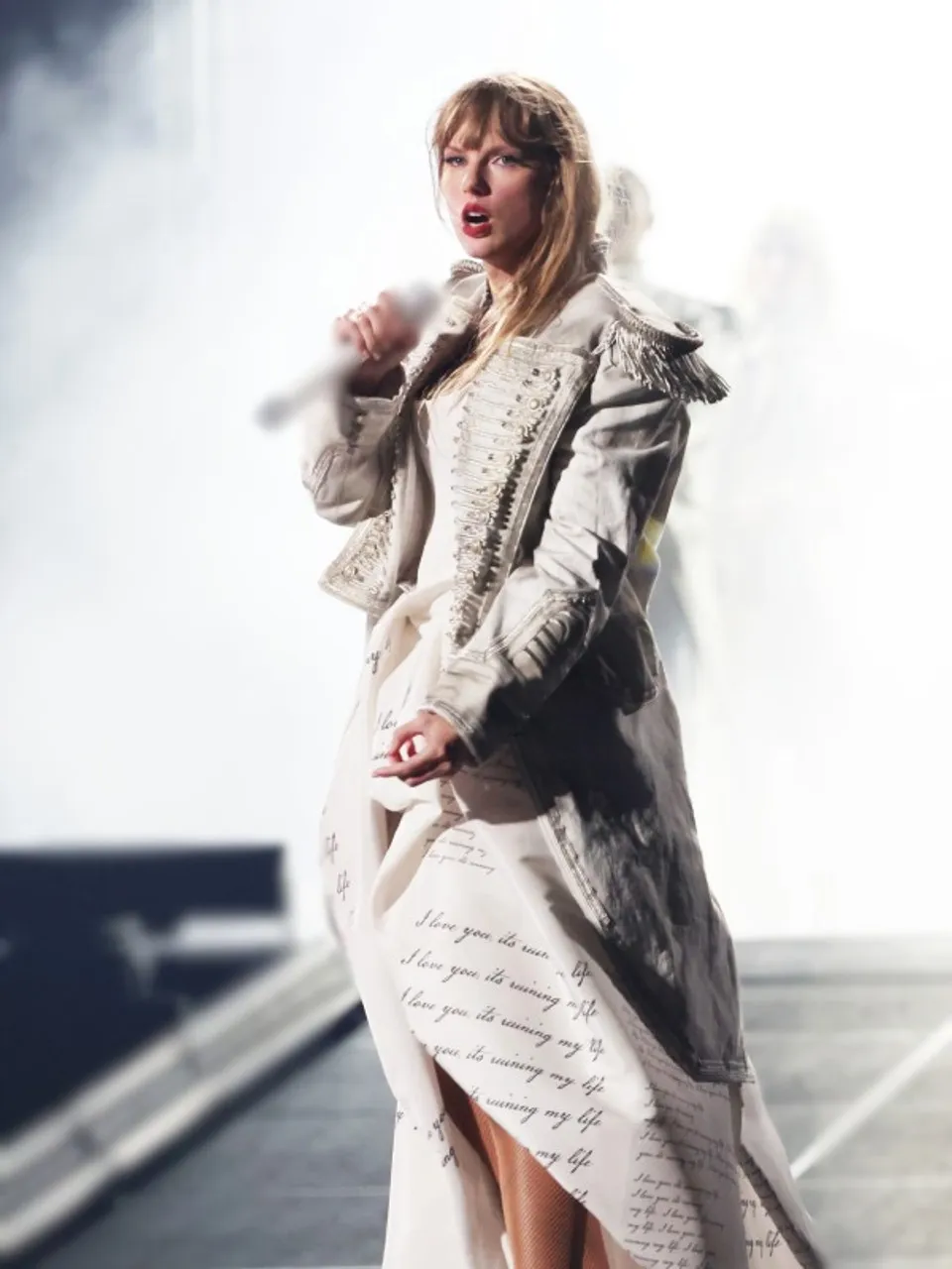 Taylor Swift Paris Tour 2024 Outfit with Coat Style