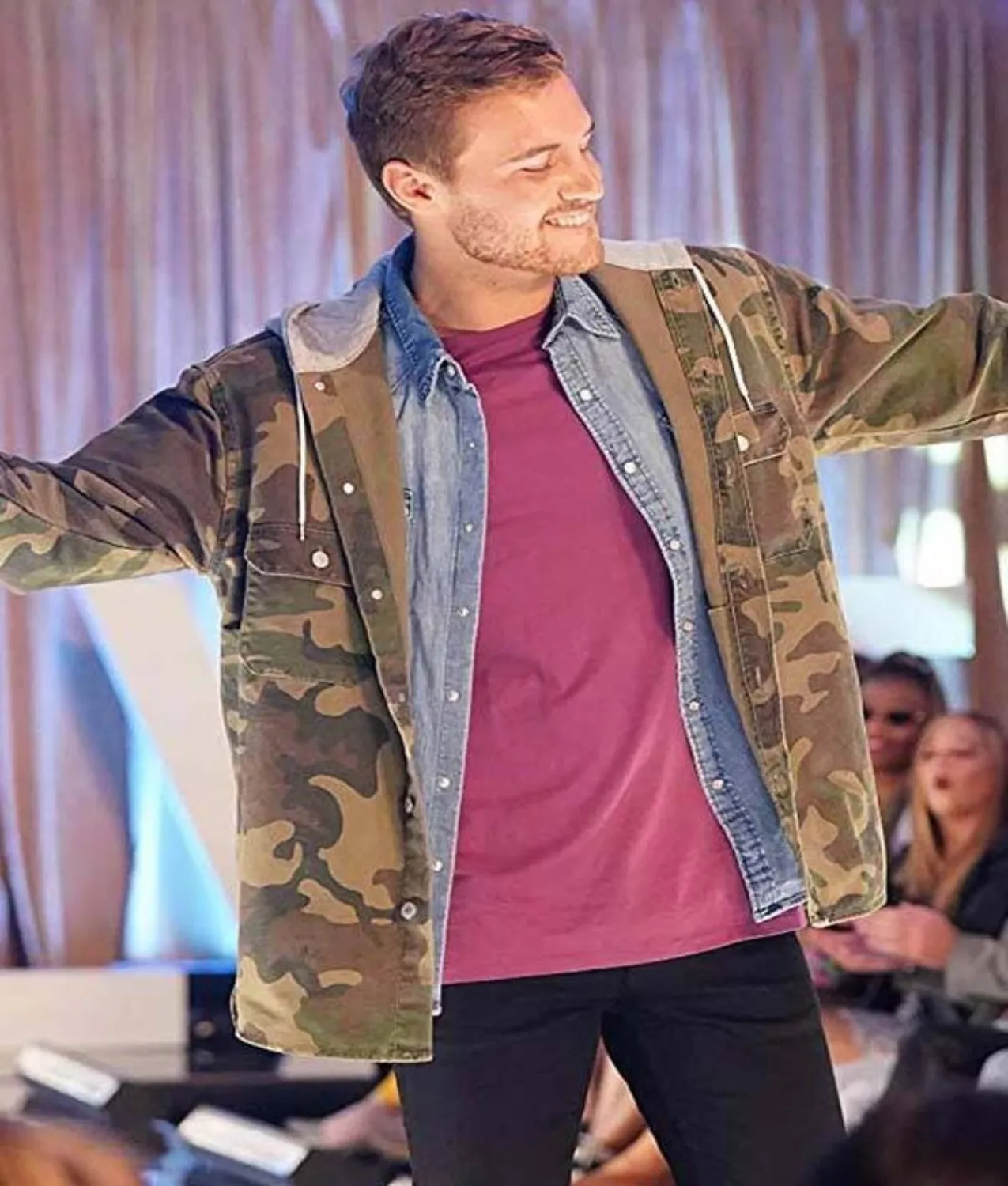 The Bachelor Peter Military Jacket | TV Series Jacket