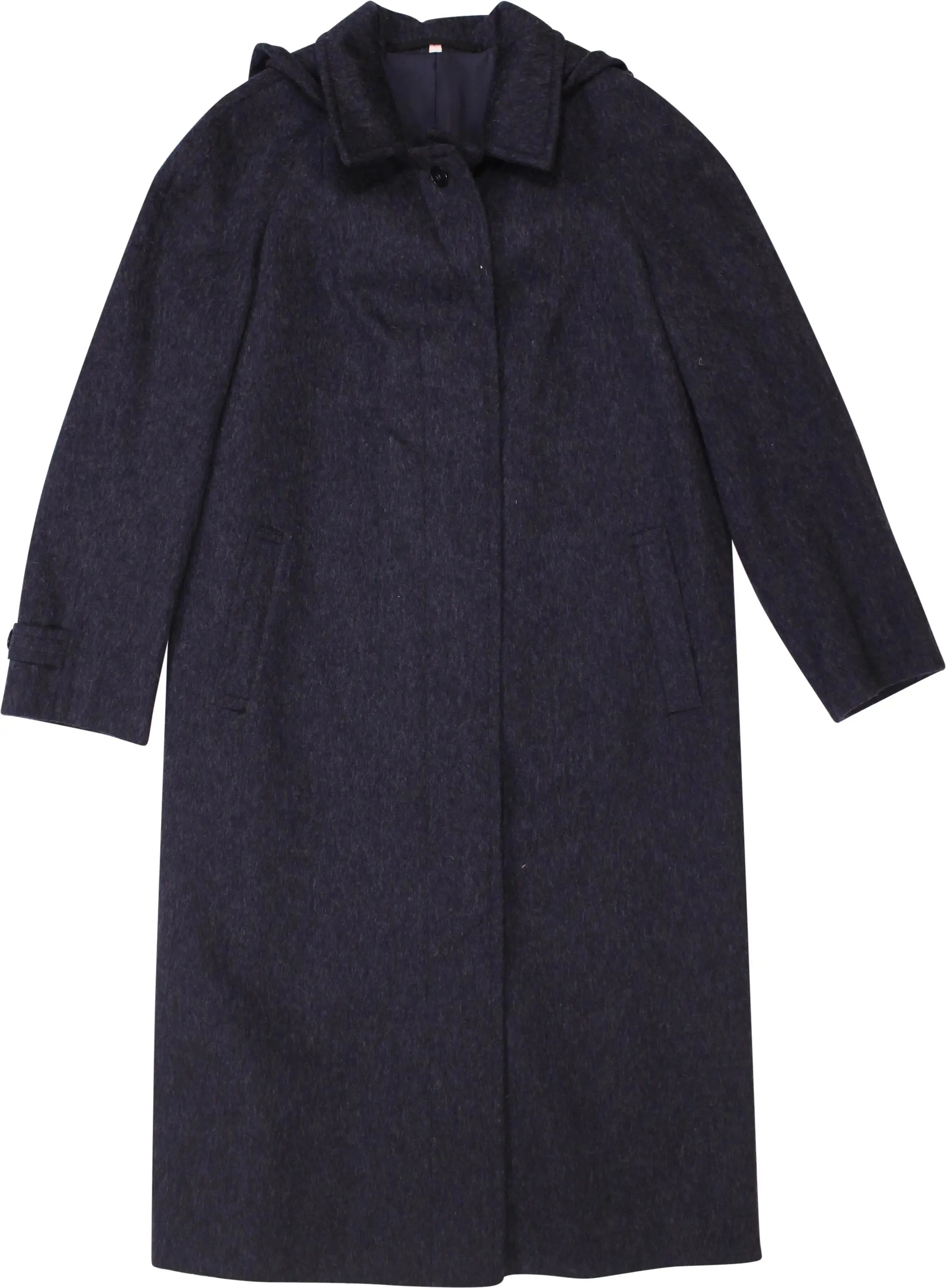 ThriftTale Hooded Vintage Wool Coat