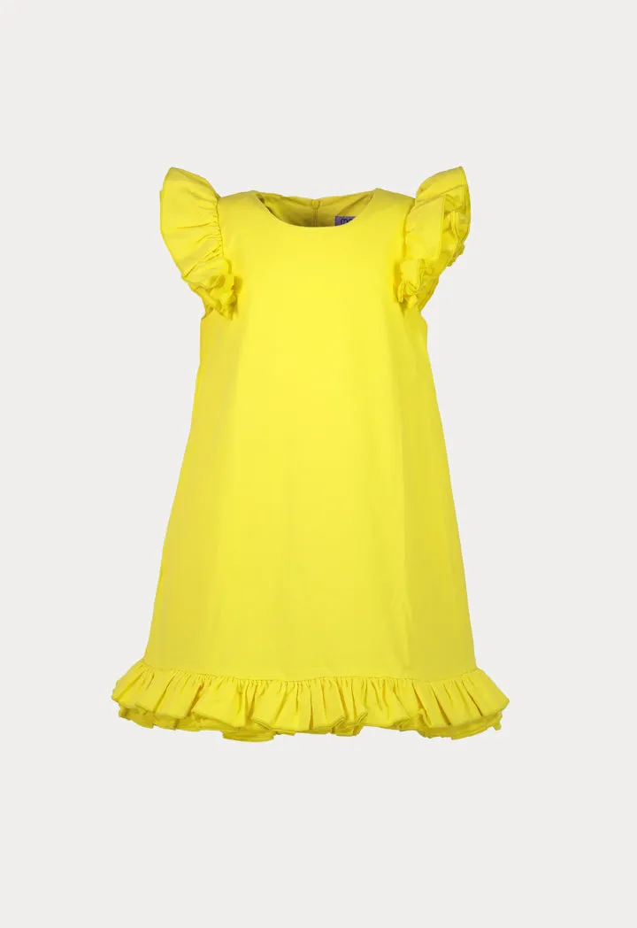 Tiered Ruffle Edge Dress