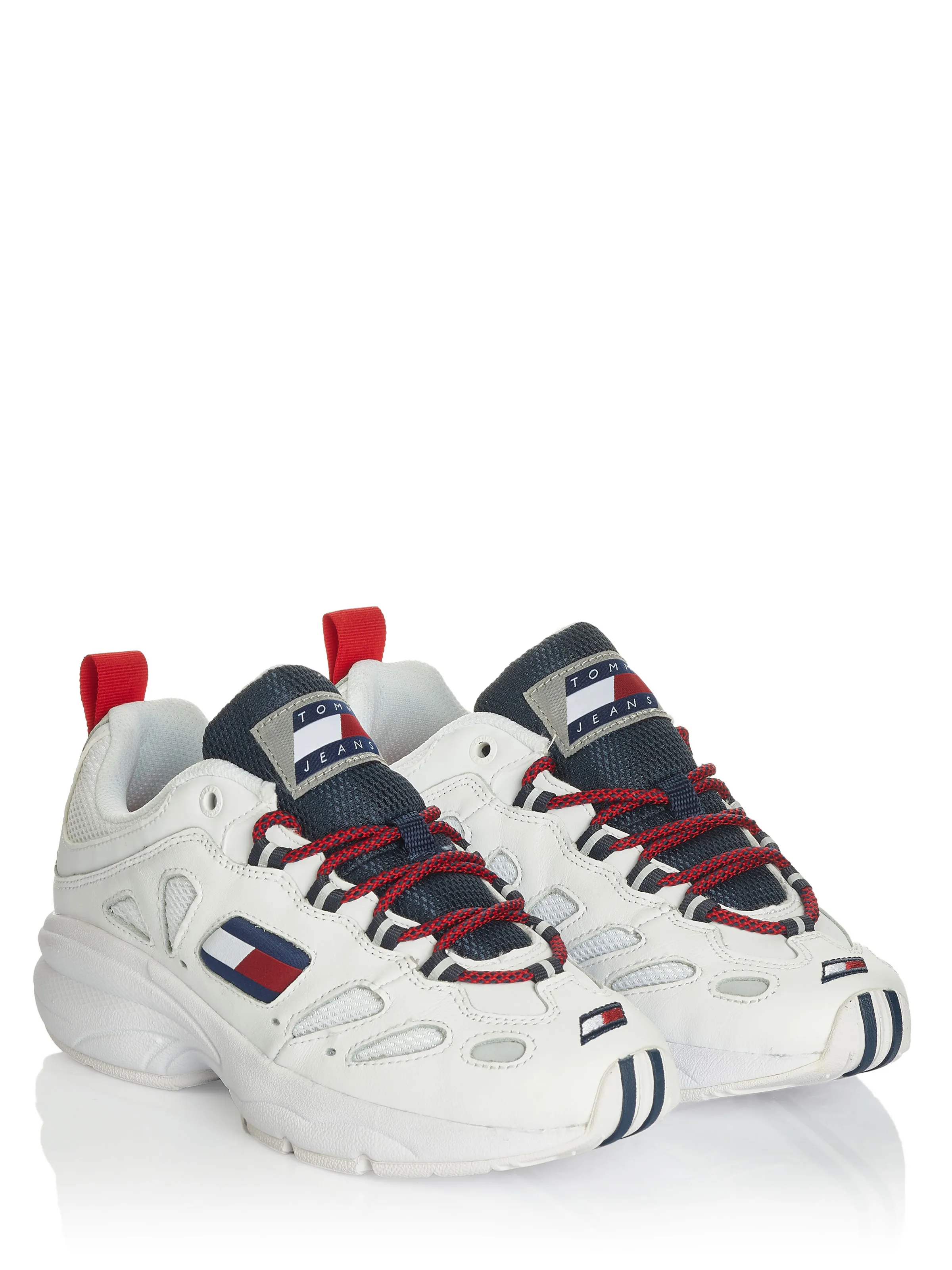 White Tommy Hilfiger Jeans Shoes